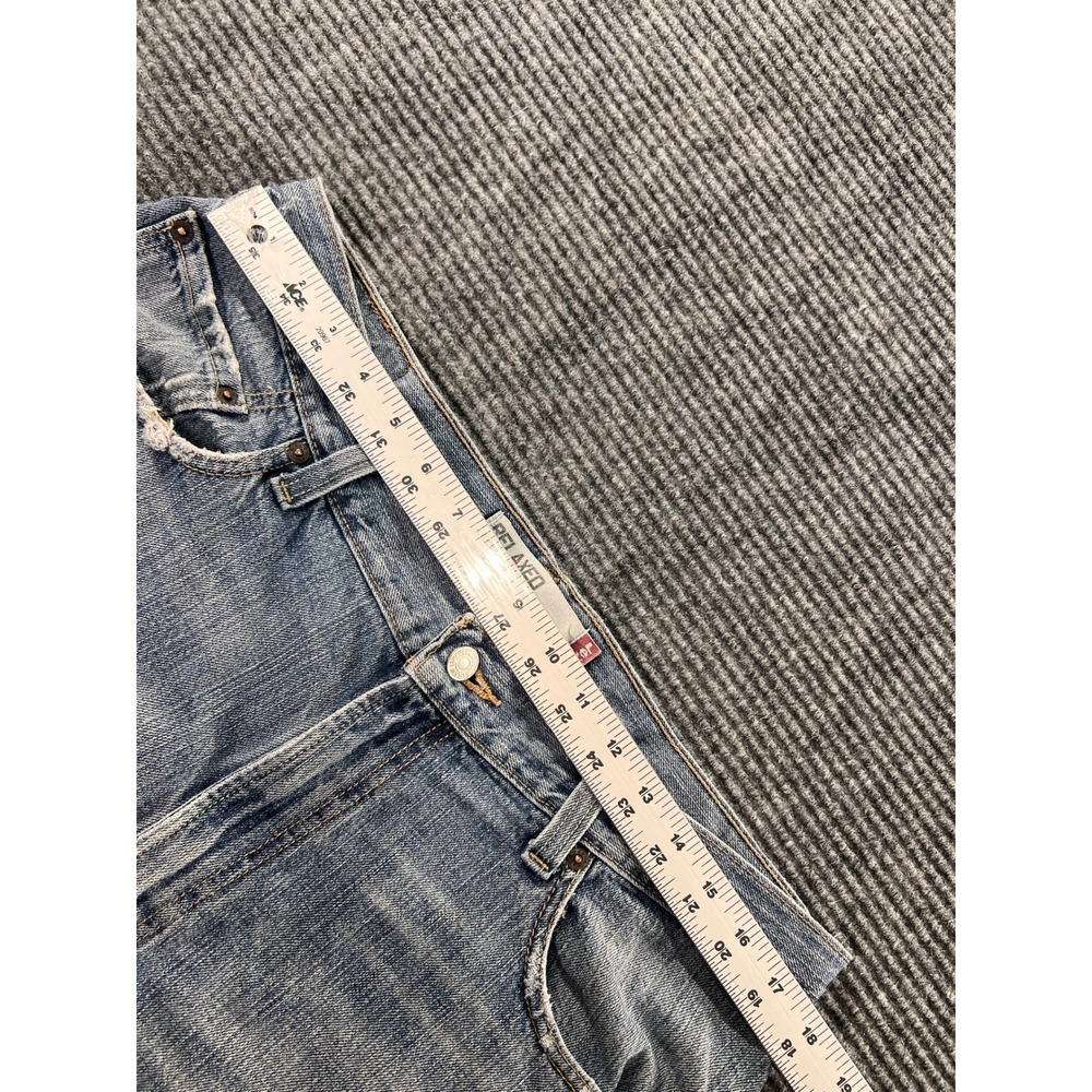 Levi's 559 Relaxed Straight Jeans Mens 36x32 Distressed Light Wash Denim Y2K - Picture 2 of 16